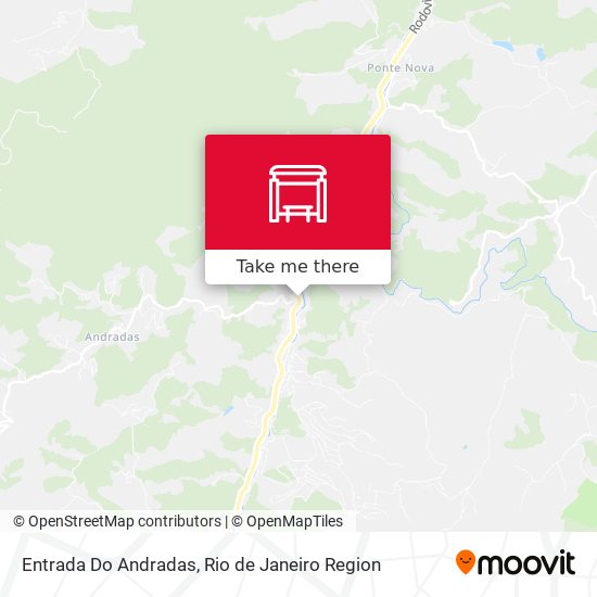 Entrada Do Andradas map
