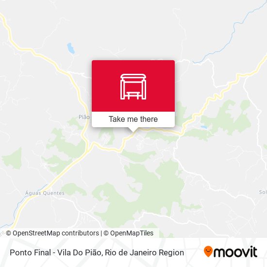 Ponto Final - Vila Do Pião map