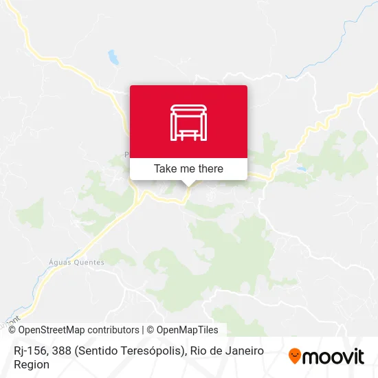 Rj-156, 388 (Sentido Teresópolis) map