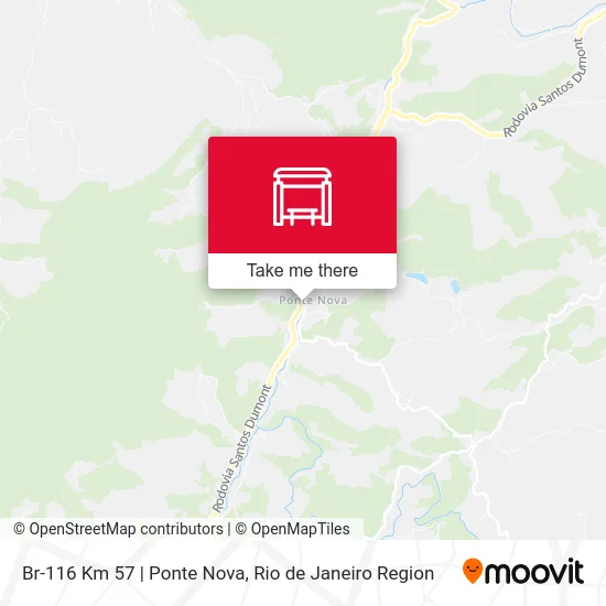 Br-116 Km 57 | Ponte Nova map