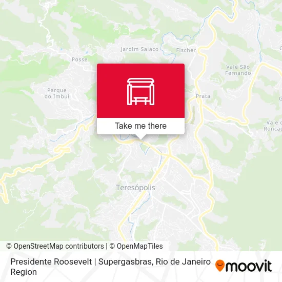 Presidente Roosevelt | Supergasbras map
