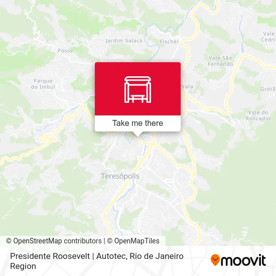 Presidente Roosevelt | Autotec map