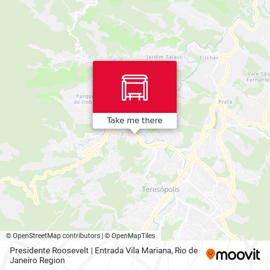 Presidente Roosevelt | Entrada Vila Mariana map
