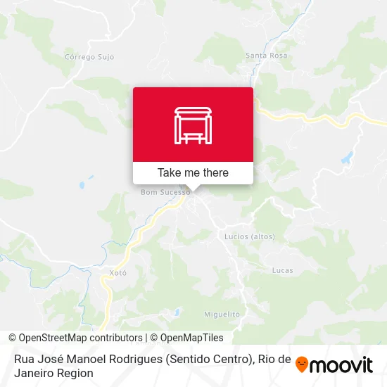 Rua José Manoel Rodrigues (Sentido Centro) map