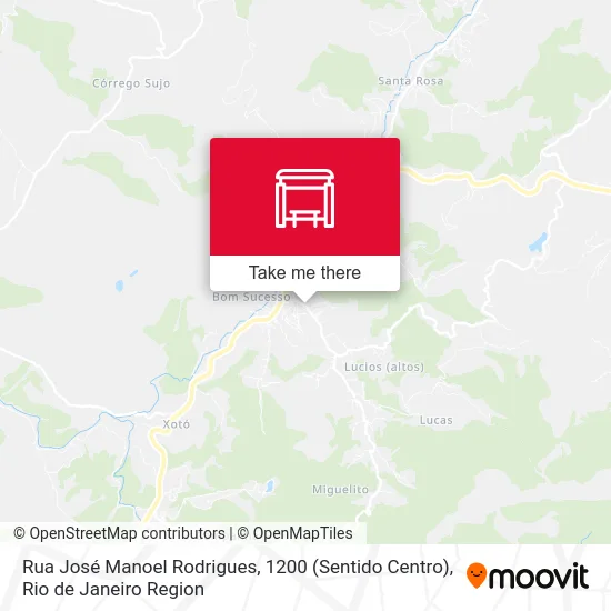 Rua José Manoel Rodrigues, 1200 (Sentido Centro) map