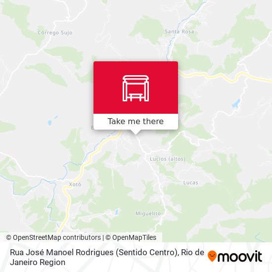 Rua José Manoel Rodrigues (Sentido Centro) map