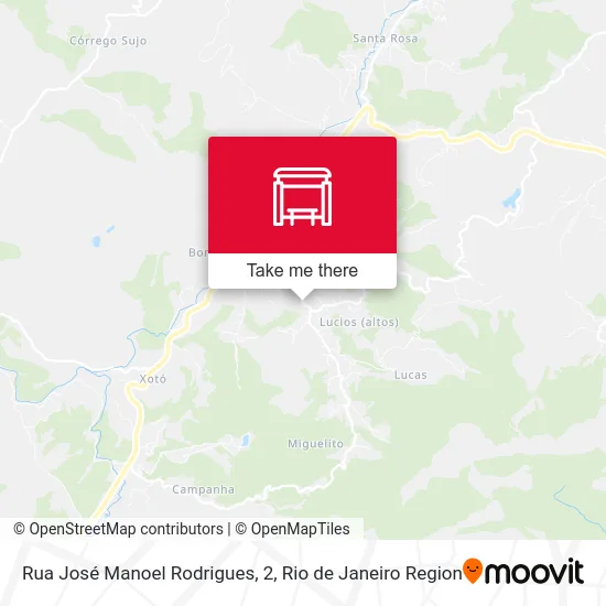 Rua José Manoel Rodrigues, 2 map