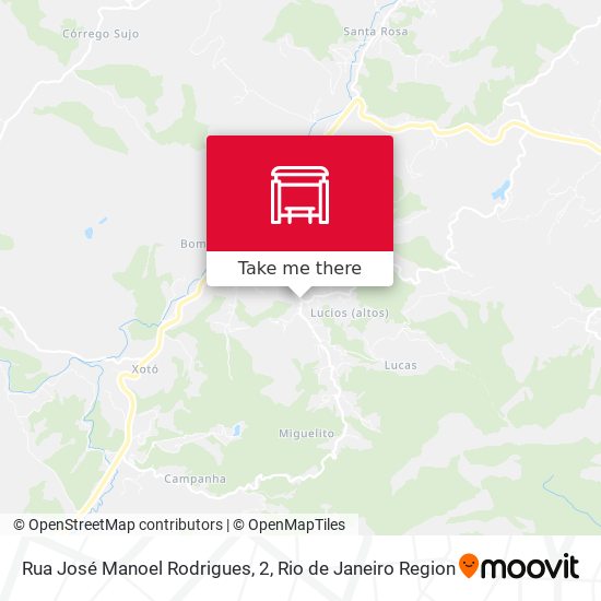 Rua José Manoel Rodrigues, 2 map