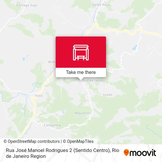 Rua José Manoel Rodrigues 2 (Sentido Centro) map