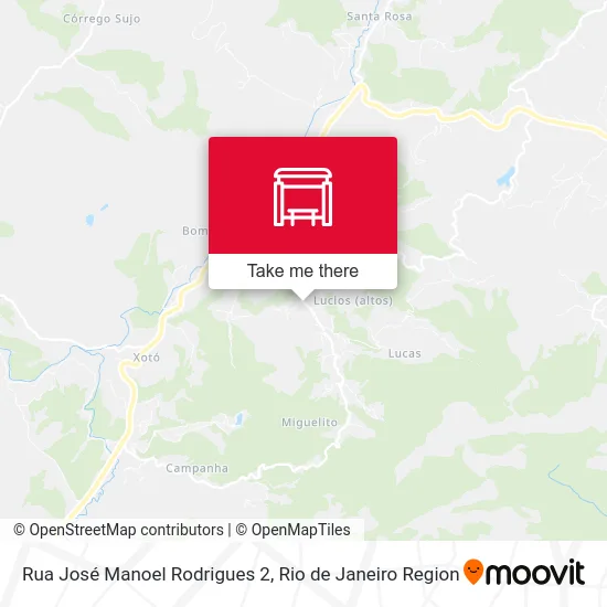 Rua José Manoel Rodrigues 2 map