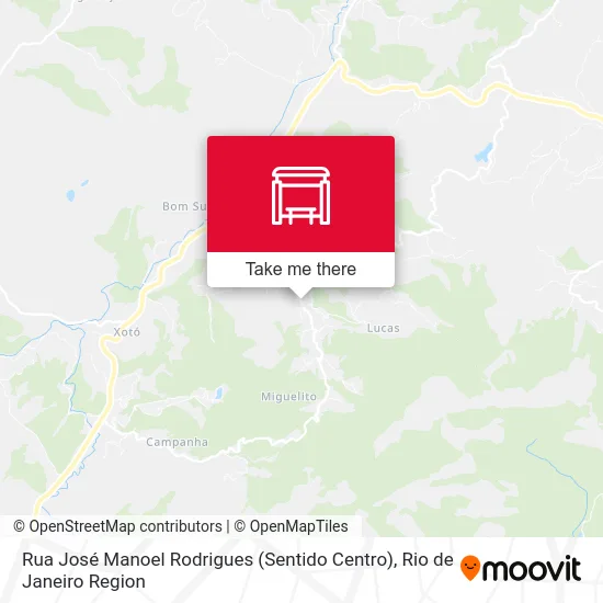 Rua José Manoel Rodrigues (Sentido Centro) map