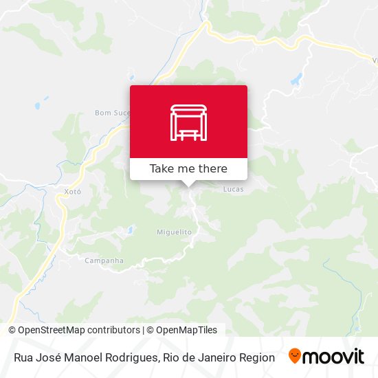 Rua José Manoel Rodrigues map