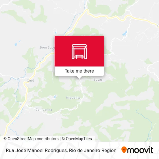 Rua José Manoel Rodrigues map
