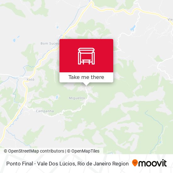Ponto Final - Vale Dos Lúcios map