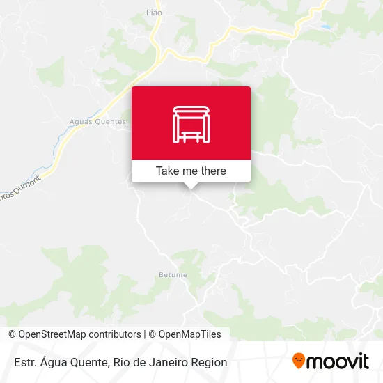 Estr. Água Quente map
