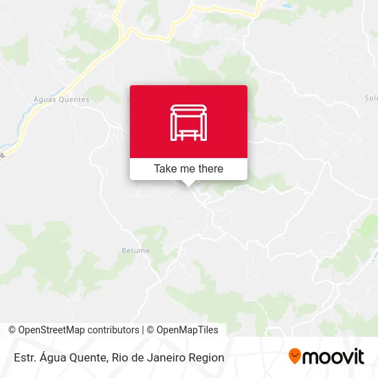 Estr. Água Quente map