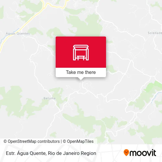 Estr. Água Quente map