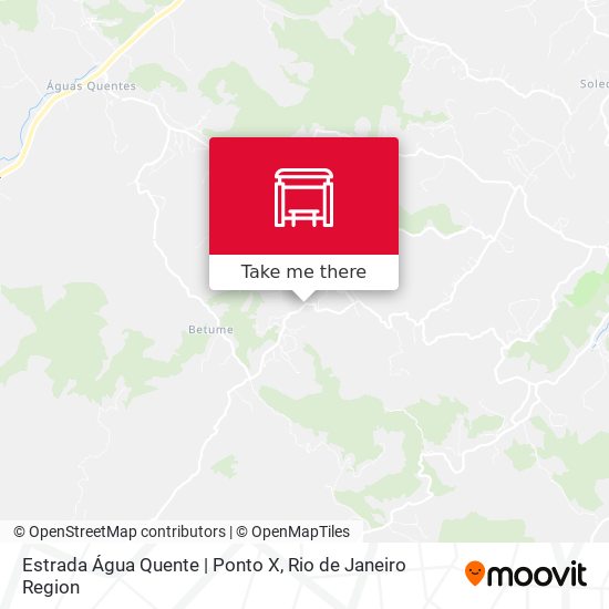 Estrada Água Quente | Ponto X map