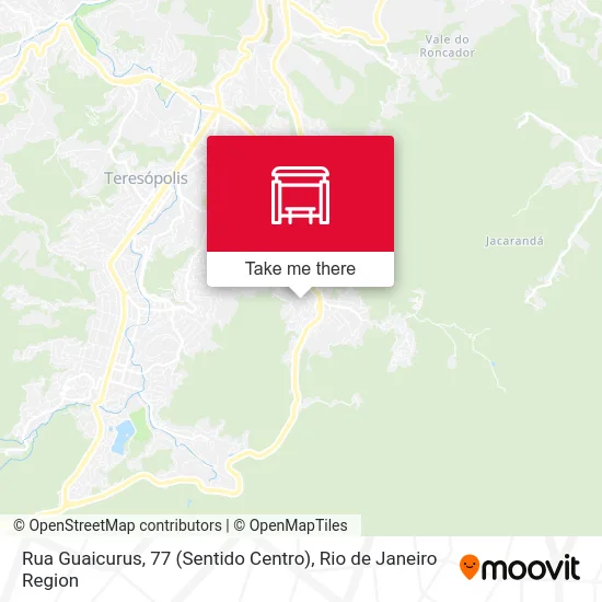 Rua Guaicurus, 77 (Sentido Centro) map