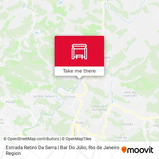 Estrada Retiro Da Serra | Bar Do Júlio map