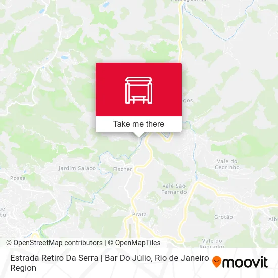 Estrada Retiro Da Serra | Bar Do Júlio map