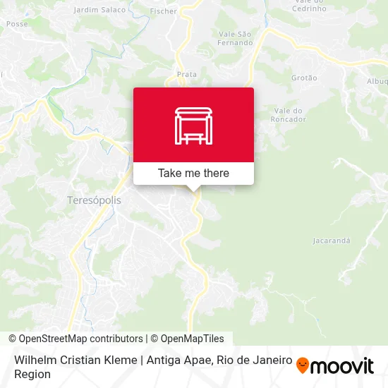 Wilhelm Cristian Kleme | Antiga Apae map