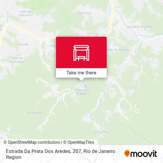 Estrada Da Prata Dos Aredes, 207 map