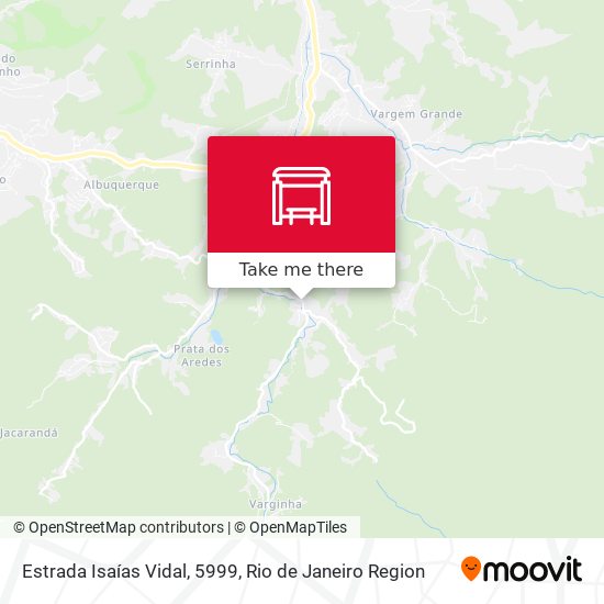 Estrada Isaías Vidal, 5999 map