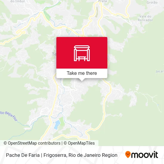 Pache De Faria | Frigoserra map