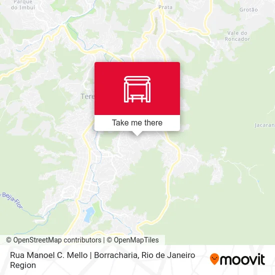 Rua Manoel C. Mello |  Borracharia map