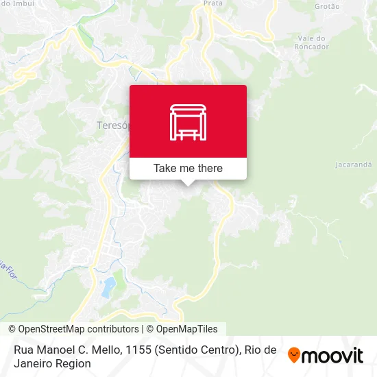 Rua Manoel C. Mello, 1155 (Sentido Centro) map