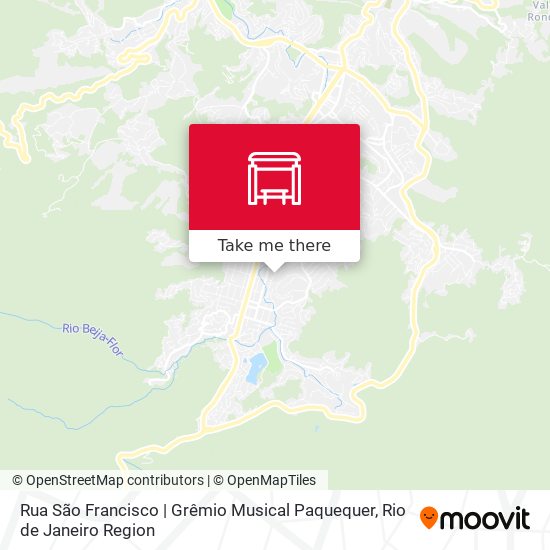 Rua São Francisco | Grêmio Musical Paquequer map