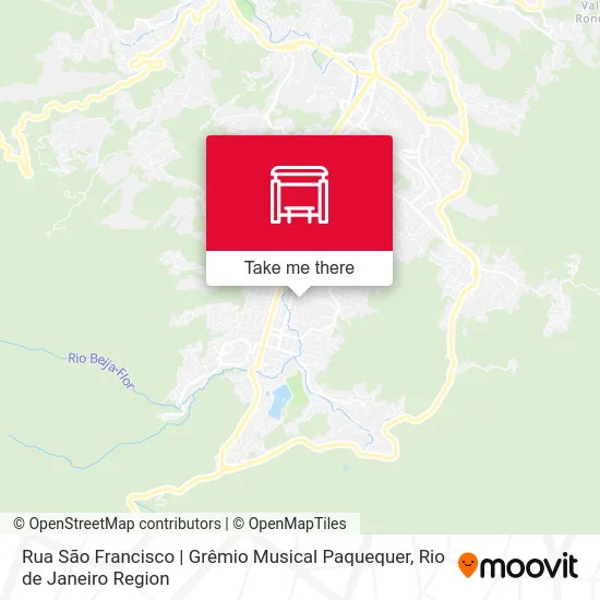 Rua São Francisco | Grêmio Musical Paquequer map