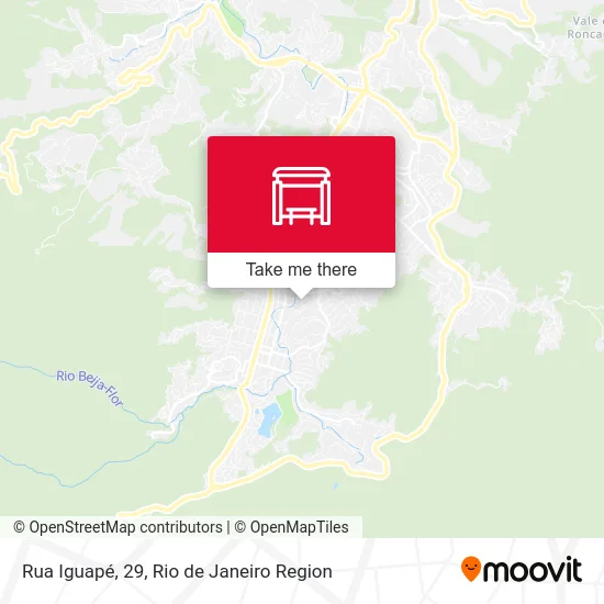 Rua Iguapé, 29 map