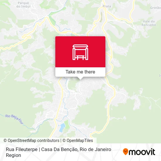 Rua Fileuterpe | Casa Da Benção map