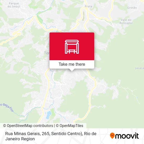Rua Minas Gerais, 265, Sentido Centro) map