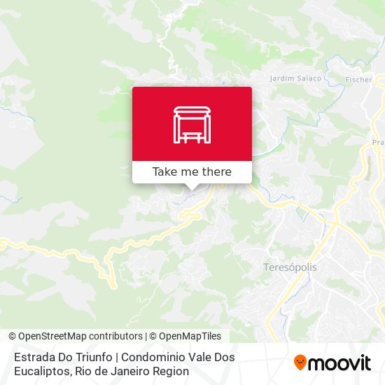Estrada Do Triunfo | Condominio Vale Dos Eucaliptos map