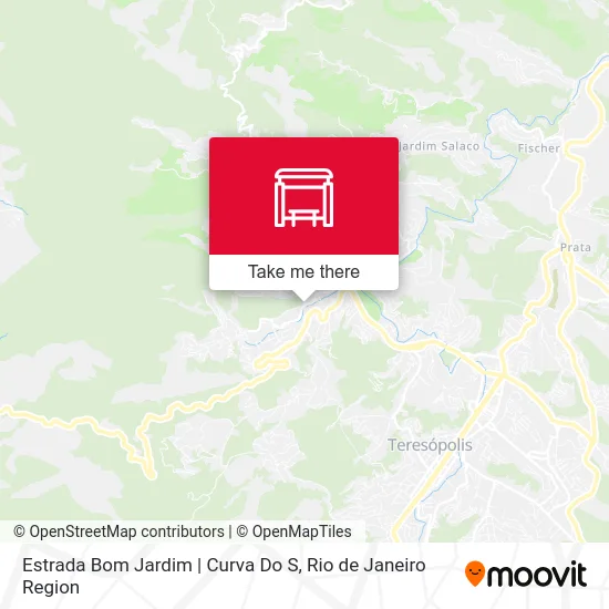 Estrada Bom Jardim | Curva Do S map