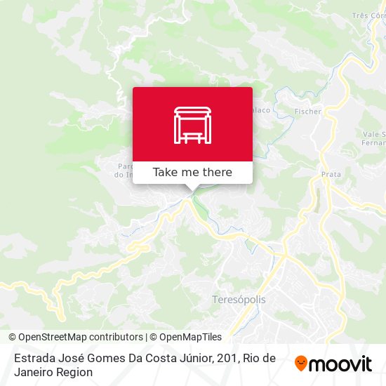 Estrada José Gomes Da Costa Júnior, 201 map