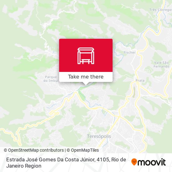 Estrada José Gomes Da Costa Júnior, 4105 map