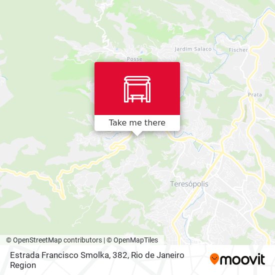 Estrada Francisco Smolka, 382 map