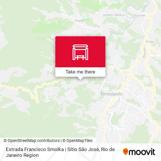 Estrada Francisco Smolka | Sítio São José map