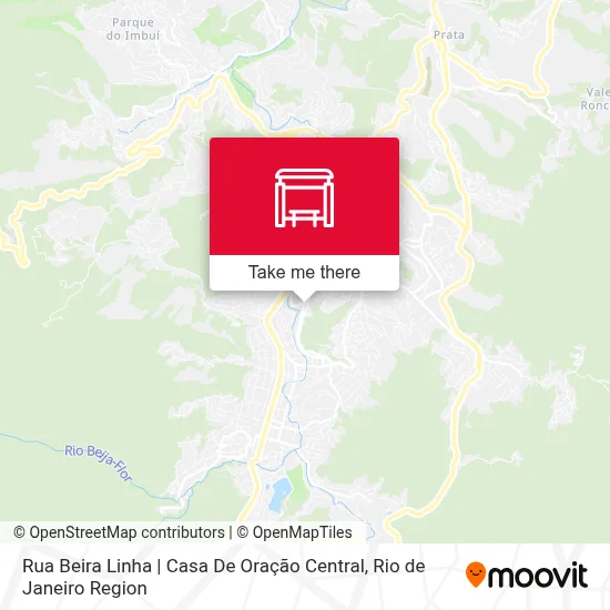 Rua Beira Linha | Casa De Oração Central map