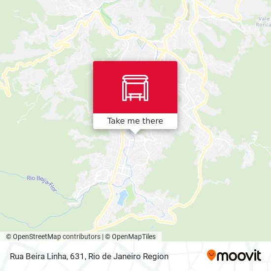 Rua Beira Linha, 631 map