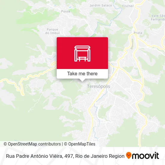 Rua Padre Antônio Viêira, 497 map