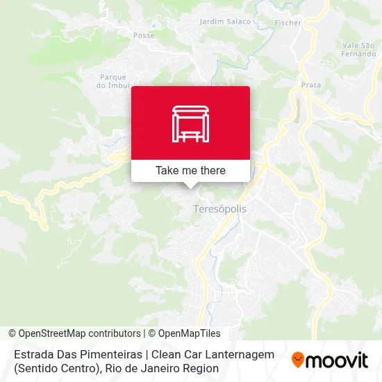 Estrada Das Pimenteiras | Clean Car Lanternagem (Sentido Centro) map
