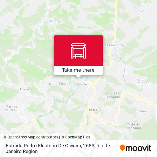 Estrada Pedro Eleutério De Oliveira, 2683 map