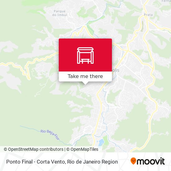 Ponto Final - Corta Vento map