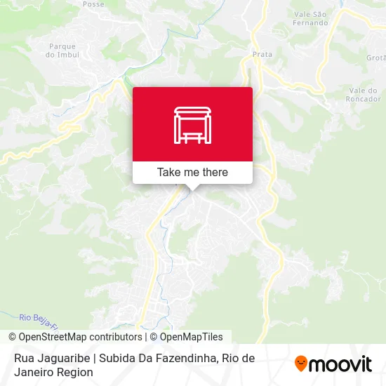 Rua Jaguaribe | Subida Da Fazendinha map