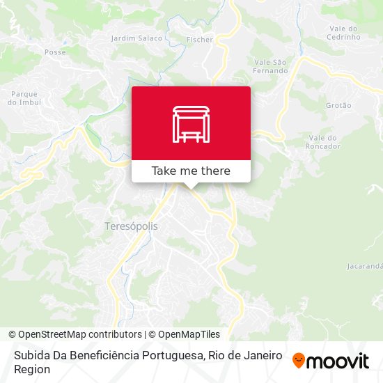 Subida Da Beneficiência Portuguesa map